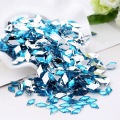 Rhombus shape acrylic design transparent stones for jewelry