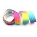 Nylon Stripes Cape Tape Rainbow junto al patio