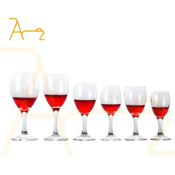 Hand Blown Crystal Wine Glasses: Clear Long Stem Goblets for Red Wine and Champagne