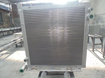 Construction Machinery Spart Parts Manufacture Aluminum Radiator Core