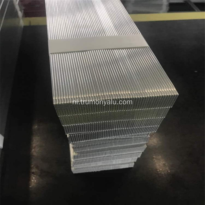 1050 3003 Extrusie Plat mirco kanaal Aluminium buis