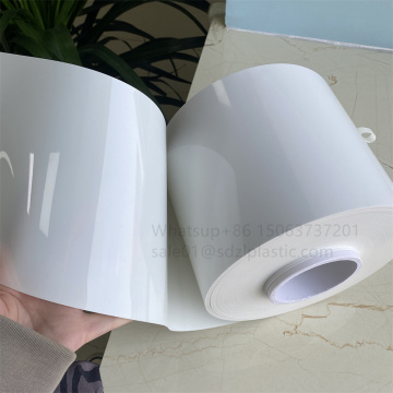 White Pharmaceutical PVC/PVDC Sheet Plastic Thermoforming