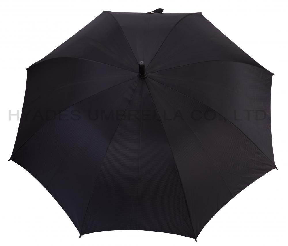 Parapluie droit homme grande taille ouvert