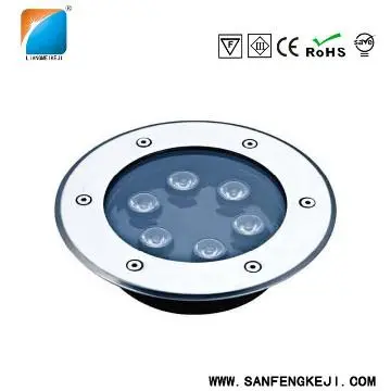 rgb color changing led ground light