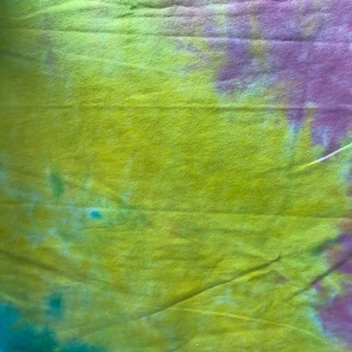 Tessuto elasticizzato antistatico in jersey di cotone spandex tie dye