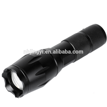 10W zoom 1100 lumen waterproof aluminum dimmable led hunting flashlight