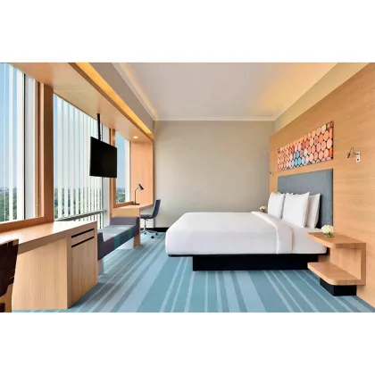 Urban-Inspired Apartment-Style Aloft Hotels Marriott Guest Room Furniture