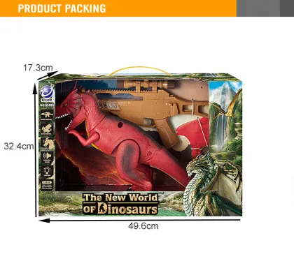 infant dinosaur world toys with light and sound