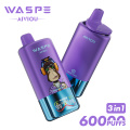 Waspe Aiviou 60000 Puffs 5% Nic Netherlands Wholesale