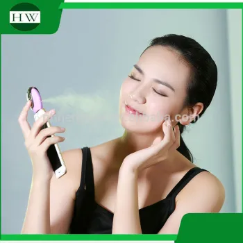 wholesale creative plastic mini portable otg aroma nanometre mobile phone facial mist air humidifier for iphone and android