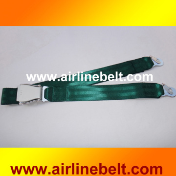 Perfect Quality Aircraft Belt (dark green/silver)