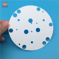 Лазерная резка дисков из листового керамического листа 96% оксида алюминия
