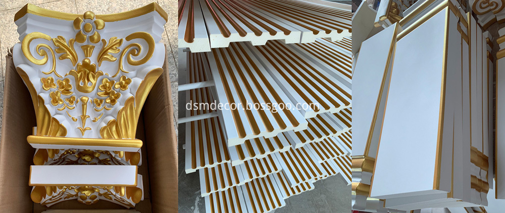 PU Pilaster,Cap,base