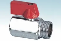 Mini Ball Valve With Chrome Plated 