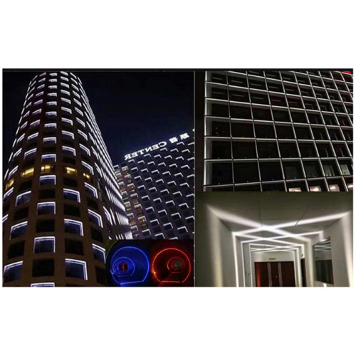 Shell type LED wall light