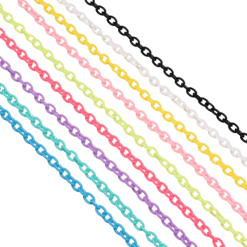 Colorful Standard Safety Chain Delineator Connectors for Traffic Cones and Crowd Control