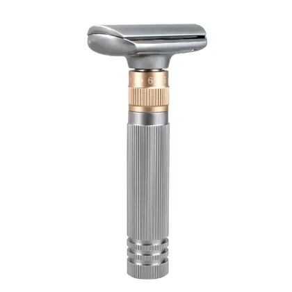 Adjustable Double-edged Aluminum Safety Razor