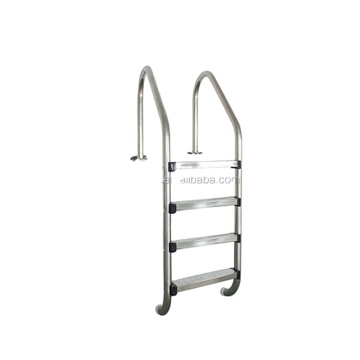 4-Step D48/182cm Stainless Steel Pool Ladder: Including Stainless Steel Steps and Bracket