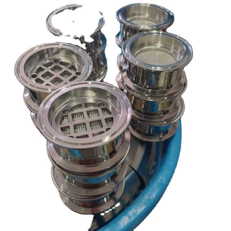 Factory Direct 2-12 Inch 1&5 um Sintered Metal Filter New Condition round Hole Air Filter for CRC System
