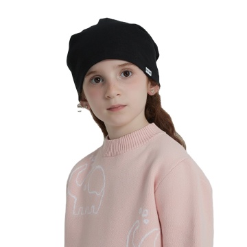 Children's Silver Fiber Cotton EMF Brain Protect Hat - Anti-Radiation Slouchy Beanie with 5g Shield