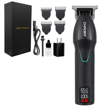 Cordless Rechargeable Hair Clipper Trimmer for Professional Men's Grooming