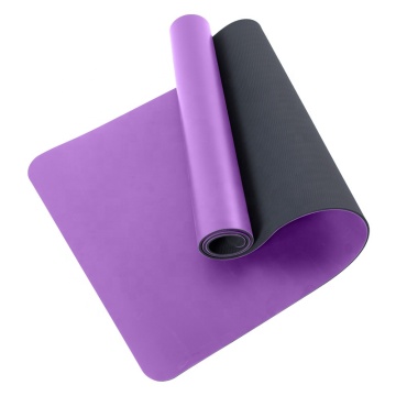 Customized Eco-Friendly Anti-Slip Yoga Mat for Fitness and Pilates - PU & TPE Material