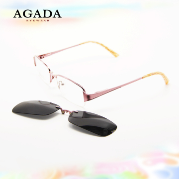 China Factory New Design Polarized Magnet Optical Frame