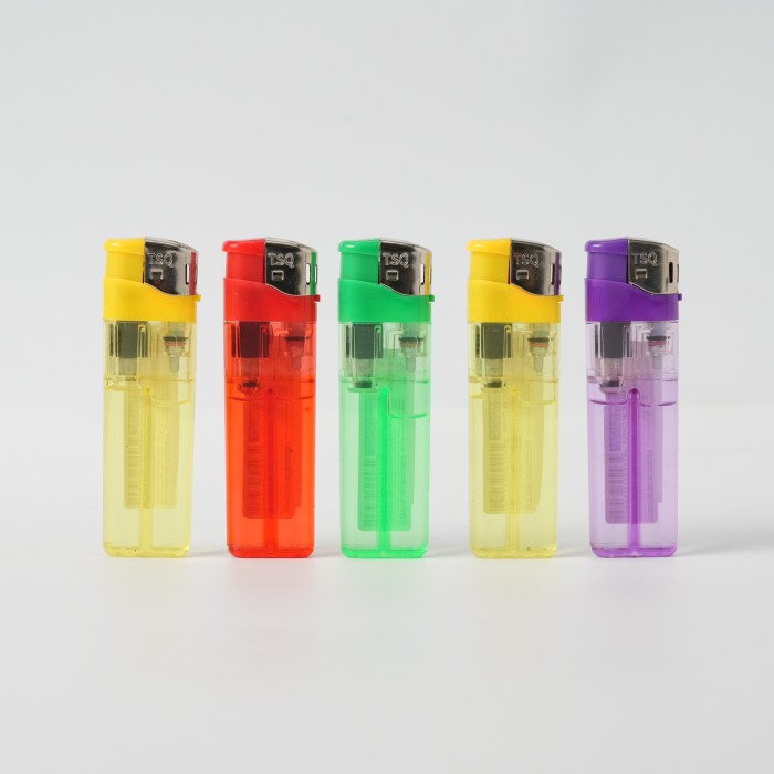 Isqueiro de cor transparente TSQ
