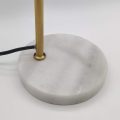 Modern Brass Finish Adjustable Table Lamp for Bedroom Living
