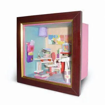 Study Room, Includes Book Desk, Computer Table and Book Shelves, Made of Solid Wood