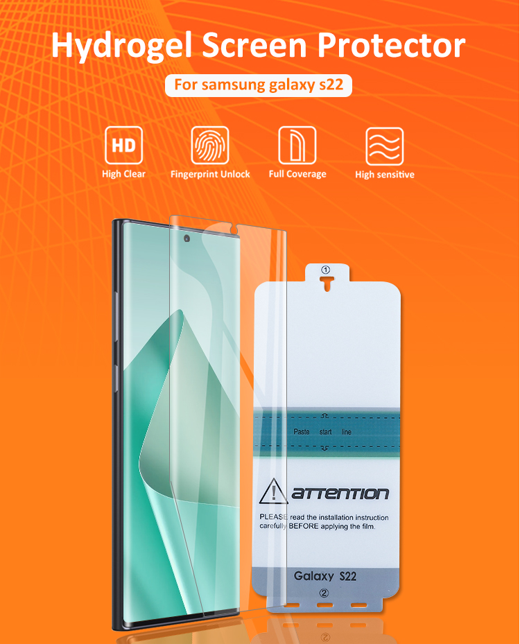 hydrogel film for s22
