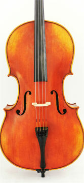 Professional Solid Handworking Flamed Cello