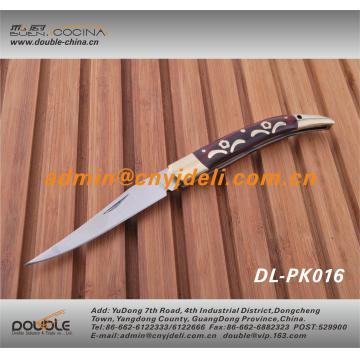 Wooden Handle Pocket Folding Knife DL-PK016