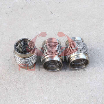 Custom High Quality Titanium Flexible Pipe Exhaust Flex Bellows (Super Rib Bellow) - 1.75", 2.5", 3", 3.5", 4