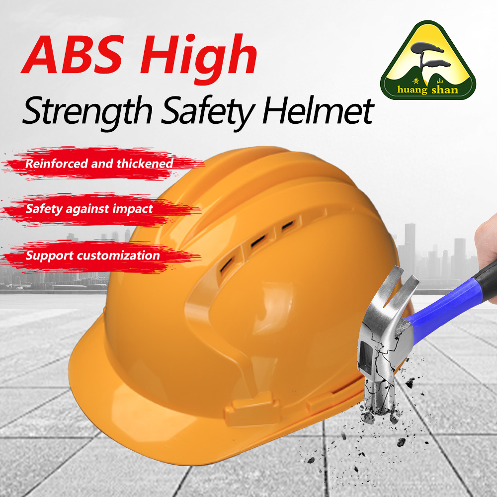 Bahan abs kuning tiga topi keledar keselamatan tulang rusuk