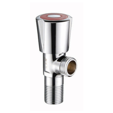 Chromed Stainless steel water stop toilet angle valve