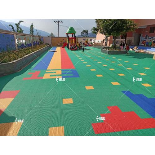 Outdoor Portable Basketball Sports flooring System