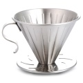 Stainless Steel Clever Pour over Coffee Dripper Brewer Cone Filter Coffee Maker with Perfect Stand Big