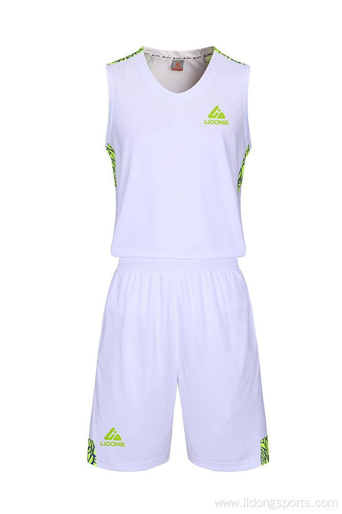 Wholesale Youth Basketball Jersey Design Color White