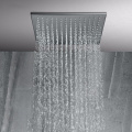 Luxury Black Rain Shower Thermostatic Bathroom Shower Set
