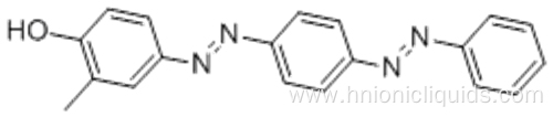4-[4-(PHENYLAZO)PHENYLAZO]-O-CRESOL CAS 6300-37-4