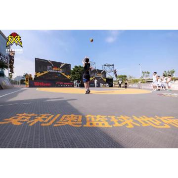 2021 best Enlio FIBA 3X3 Official Basketball Flooring