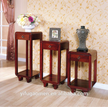 china wood console table with drawer