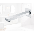 Wholesale Bathroom Accessories Wall Mounted Chrome Brass Bathtub Faucet Bath Spout