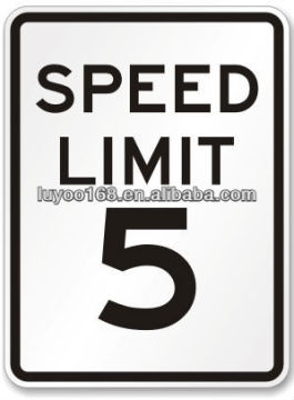 Speed Limit 5 Sign