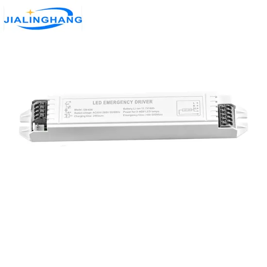 40W LED Emergency Driver with 4400mAh Lithium Battery