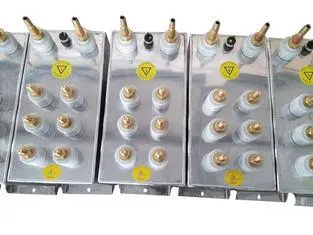 Aluminium 3000KVAR High Voltage Power Capacitors Solid Medi
