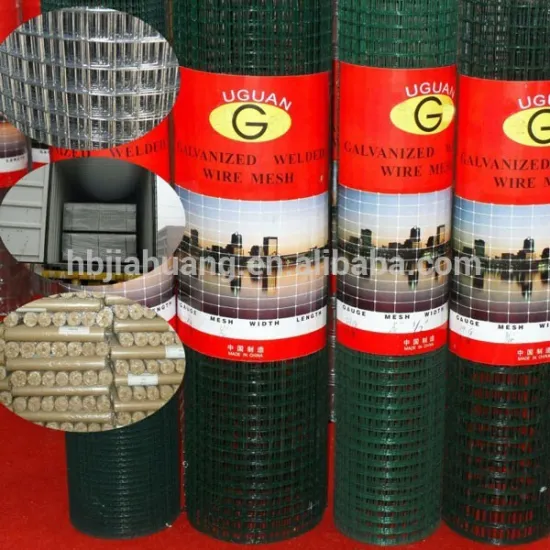 Galvanized Pvc coated welded wire mesh welded mesh for sale