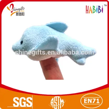 lovely dolphins figure puppets for kids