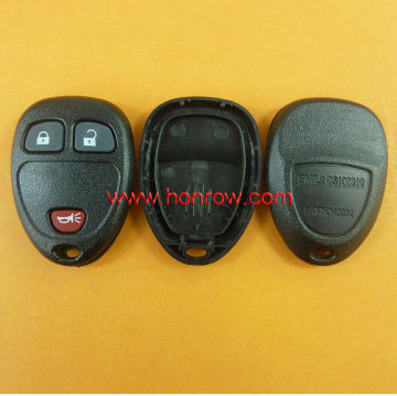 GM 2+1 button remote key blank Without Battery Place